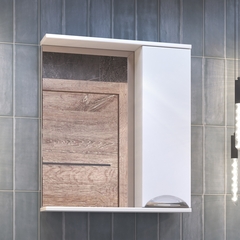 Шкаф навесной с зеркалом Callao 600 (правый)