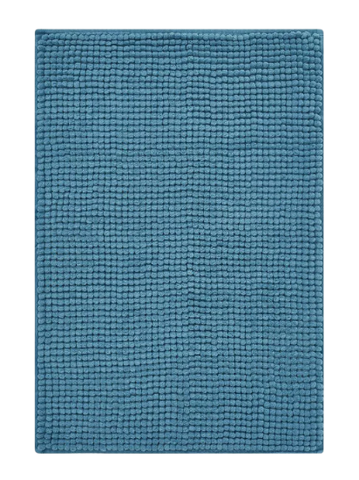 Коврик из синели Arya Softy (40*60 см) - Голубой - купить