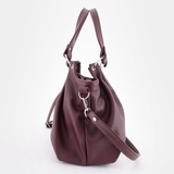 Сумка Саломея 304 гладкий бордо