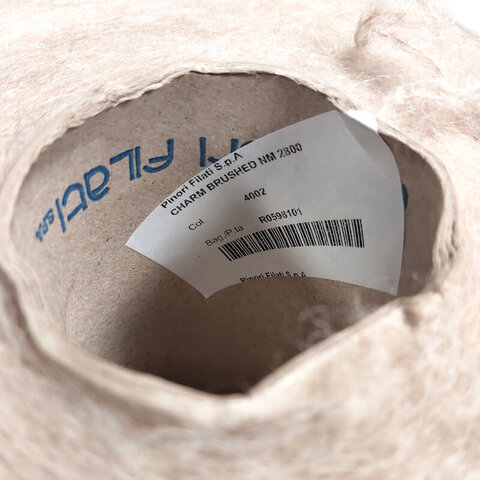 Вспушенная альпака PINORI FILATI / CHARM BRUSHED 280 светло-бежевый меланж