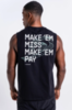 Майка Boxraw Make 'Em Miss Черный