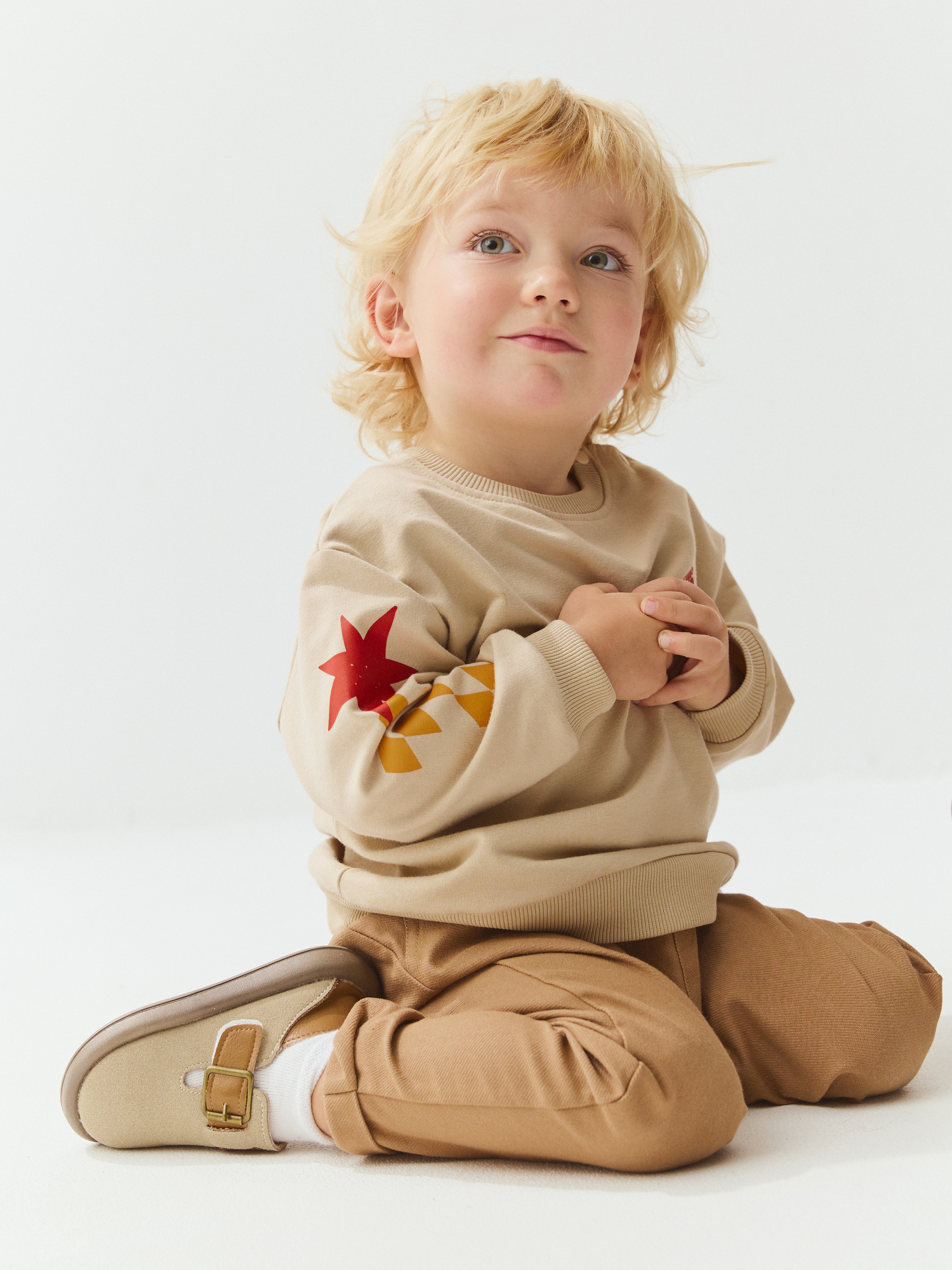 свитшот облегченный "золотой ключик" 0+  по низкой цене