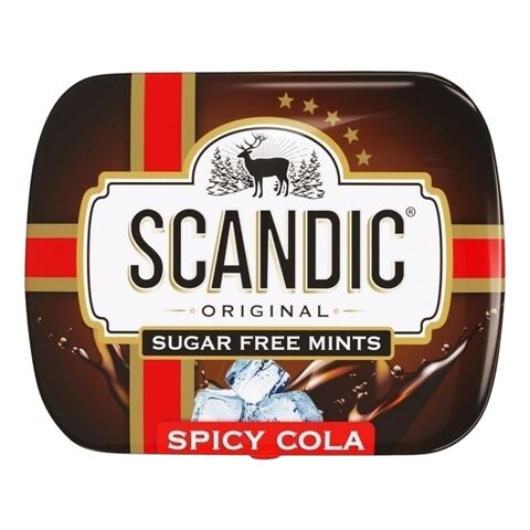 Конфеты без сахара SCANDIC кола 14гр