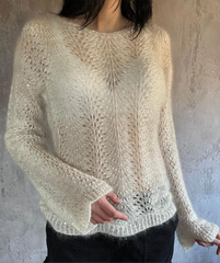 Описание по вязанию пуловера спицами "Jekini"