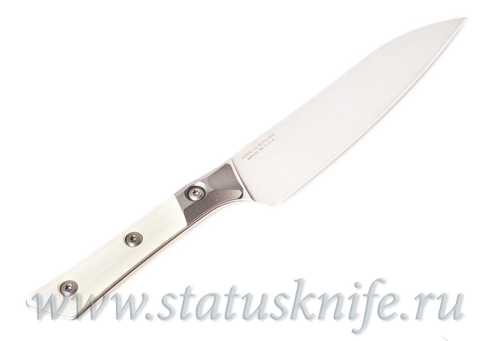 Нож Microtech Kitchen Utility Ivory 3400B-10IV Bolster