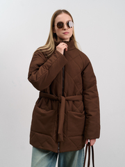 Куртка женская демисезонная "Баланс" коричневый