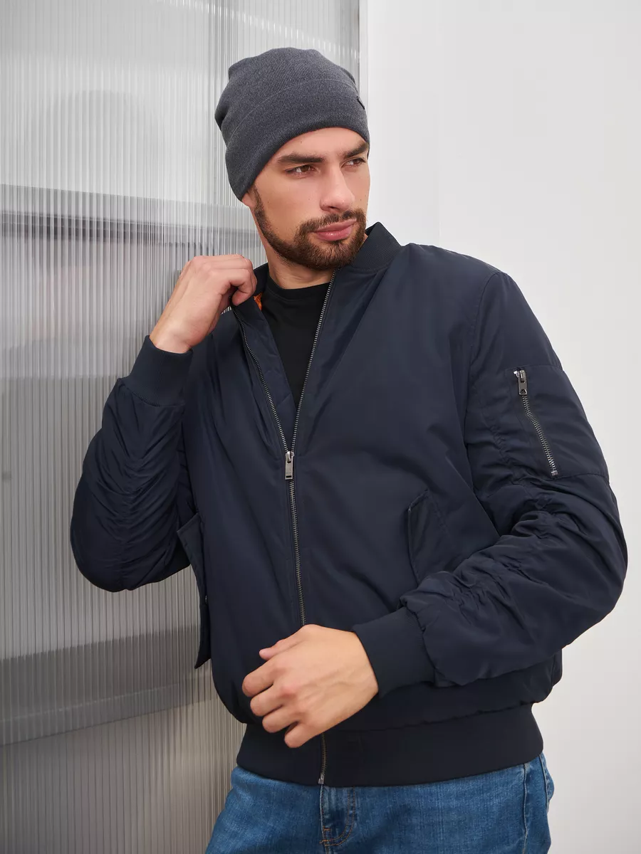 Шапка бини зимняя весенняя с флисом