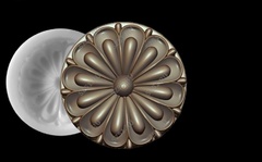 Силиконовый молд розетка № 573