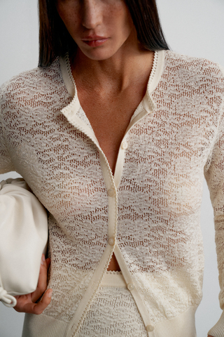 Кардиган MIA, молочный