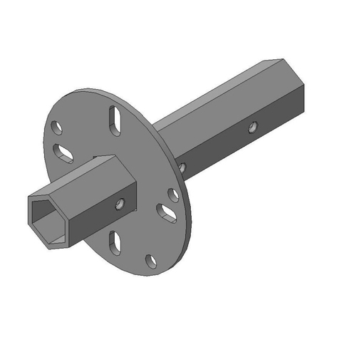 Ступица колеса S32 H-230мм универсальная (4/5 отв)
