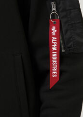 Толстовка Alpha Industries Utility Pocket Full Zip Up Black (Черный)