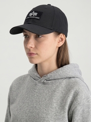 Бейсболка Alpha Industries Cap VLC II Black (Черный)
