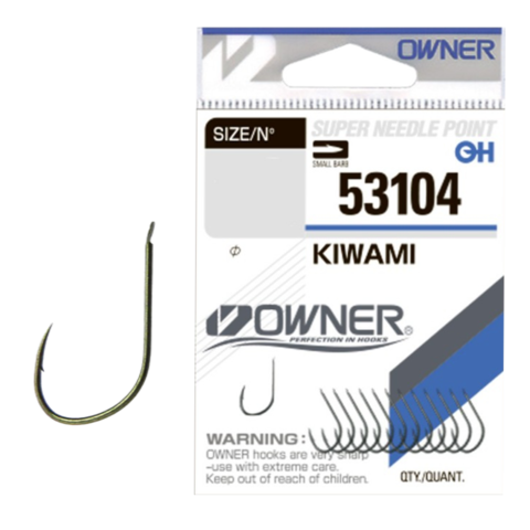 53104 № 12 Крючки OWNER/C'ULTIVA KIWAMI | продажа от 5 уп.