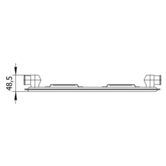 Радиатор стальной панельный AXIS 10 Hygiene 500 x 2200 Ventil