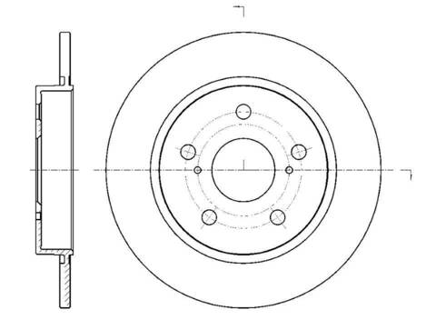 Диск тормозной G-brake  GR-01748