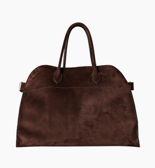 Сумка The Row Soft Margaux 17 Bag in Suede Mocha