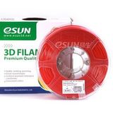 Пластик ABS+ ESUN 1.75 мм 1кг., красный / red (ABS+175R1)