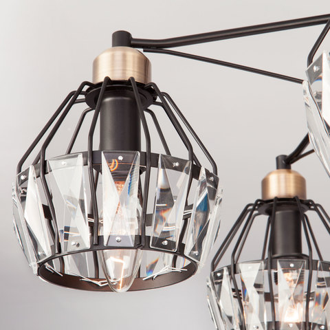 Потолочная люстра 70075/5 черный