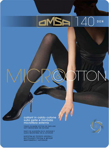 Женские колготки Micro&Cotton Omsa