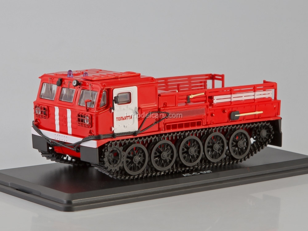 ATS-59G Artillery tractor fire engine Tolyatti 1:43 Start Scale