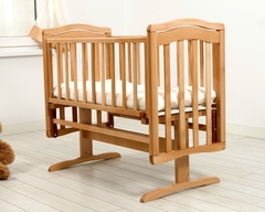 Кровать детская Л-2003-1м "Лили" маятник поперечный (слоновая кость)