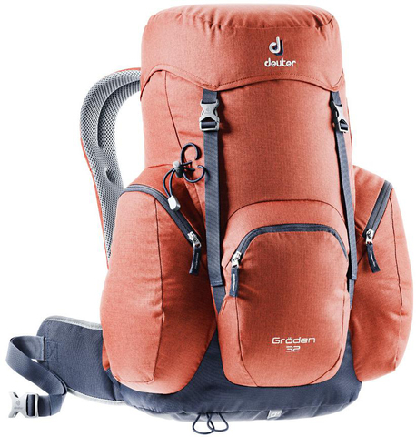 Картинка рюкзак туристический Deuter Groden 32 Lava/Navy - 1