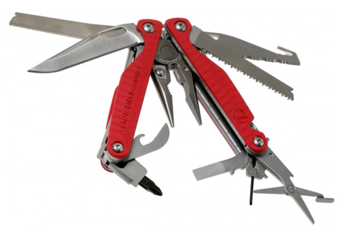 Мультитул Leatherman Charge Plus G10 красный, 19 функций (832778) | Multitool-Leatherman.Ru
