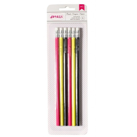 Набор графитовых (простых) карандашей с ластиком