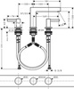 Hansgrohe Finoris 76033670 Смеситель для раковины (чёрный матовый)