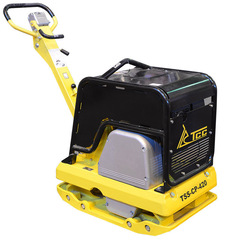 Виброплита реверсивная TSS-CP-420 гидравлика - [425 кг / 50 кН / Honda GX390] бензиновая, электростарт