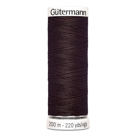 Нитки швейные Gutermann Sew-All 100/200 м (023 горький шоколад)