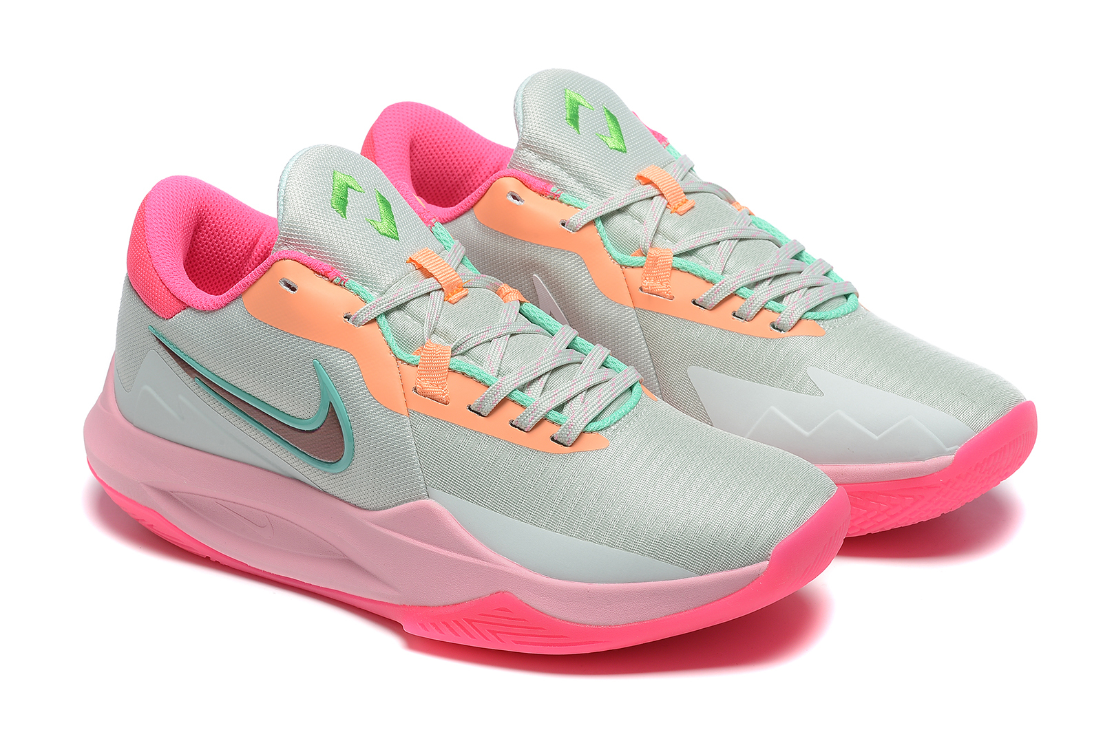 Nike green and pink hotsell