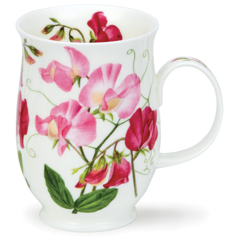 Кружка 310мл Dunoon Душистый горошек.Саффолк светло-розовая