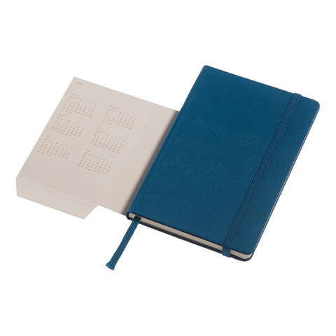 Еженедельник Moleskine Classic Wknt Large, цвет синий сапфир