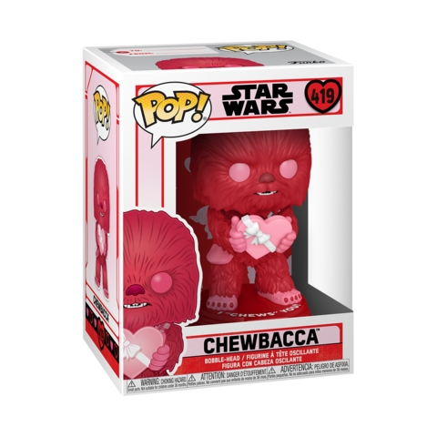 Фигурка Funko POP! Star Wars: Valentines Cupid Chewbacca (419)