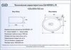Подвесная раковина Gid N9100L