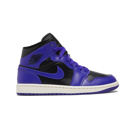 Кроссовки Jordan 1 Mid Purple Black