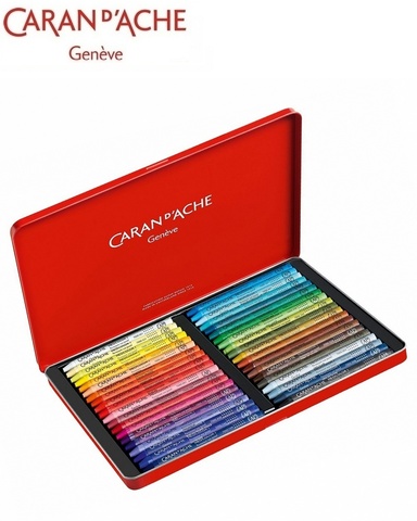 Набор акварельной пастели Caran d'Ache Neocolor® II Aquarelle, 40 цветов (7500.340)