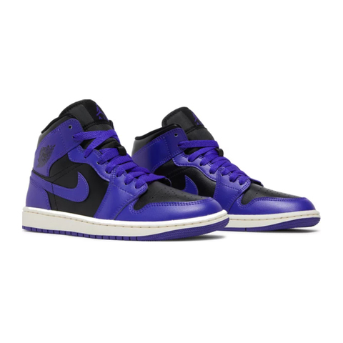 Кроссовки Jordan 1 Mid Purple Black