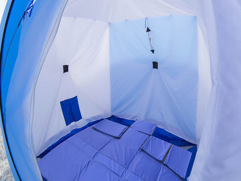 Пол для зимней палатки Стэк Куб 3 (синий)