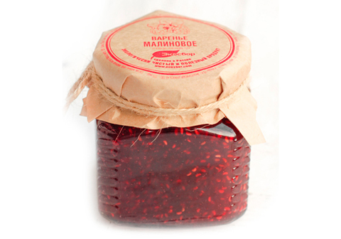 Варенье из малины лесной Экосбор, 250г