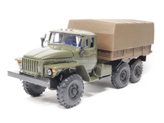 Ural-4320 with awning khaki-brown Elecon 1:43