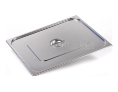 Крышка Luxstahl из нержавеющей стали для GN 2/1