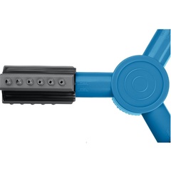 GRINDA RR-P, 75 м, 2 полив, 3 сопла, на пике, ударопрочный пластик, круговой распылитель, PROLine (40341)