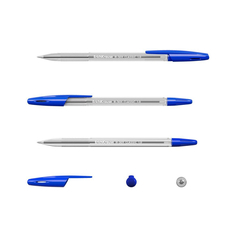 Ручка шариковая неавтоматическая ErichKrause R-301 Classic Stick 1.0 4цв4шт
