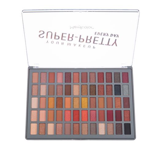 MC1091№01 Тени для век 60 цветов YOUR MAKEUP SUPER-PRETTY EVERY DAY