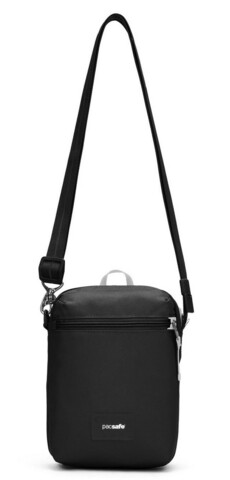 Картинка сумка городская Pacsafe GO Festival Crossbody черная смола - 2