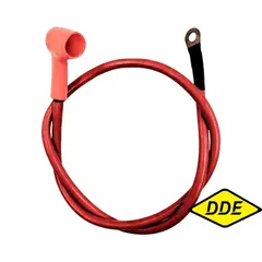 Провод DDE (+) красный 700 мм для аккумулятора унив. (029969900222)