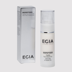 EGIA Сыворотка пептидная ультраомолаживающая 50+ - Peptide face serum 50+, 30 мл.