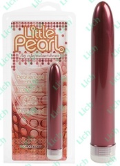 Вишнёвый вибромассажер LITTLE PEARL